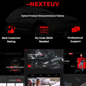 NextEuv - Single Product Shop, EV WordPress Theme