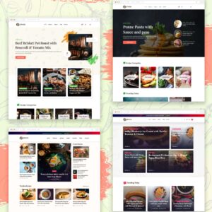 Pivoo - Food & Recipe Blog WordPress Theme