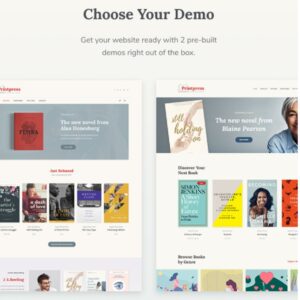 Printpress - Book Publishing WordPress Theme