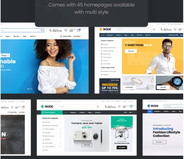Riode Multi-Purpose WooCommerce Theme