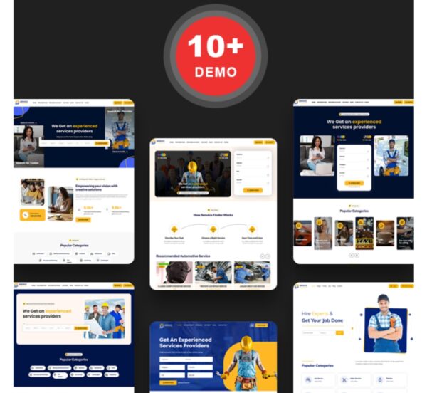 Service Finder WordPress Theme