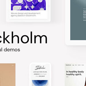 Stockholm - Elementor WordPress Theme for Creative Business & WooCommerce