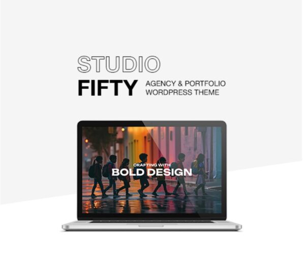 StudioFifty - Creative Agency and Portfolio WordPress Theme