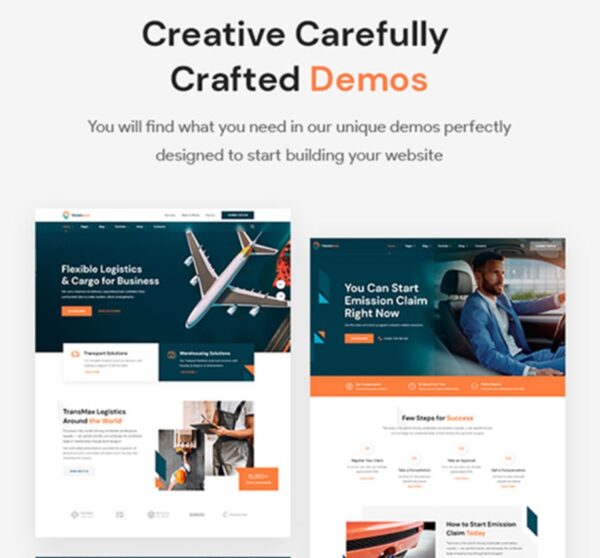 Transmax WordPress Theme
