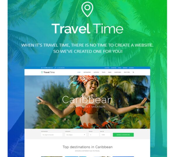 Travel Time WordPress Theme
