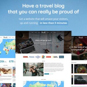 Trawell - Travel Blog WordPress Theme