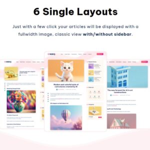 Wavy - Modern & Lightweight Blog for WordPress