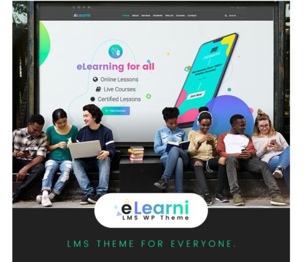 eLearni – Online Learning & Education LMS Theme